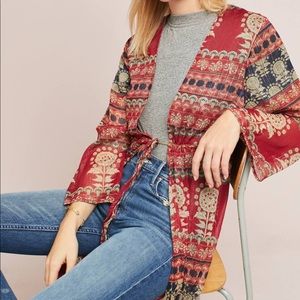 Anthropologie Balston Long Kimono OS